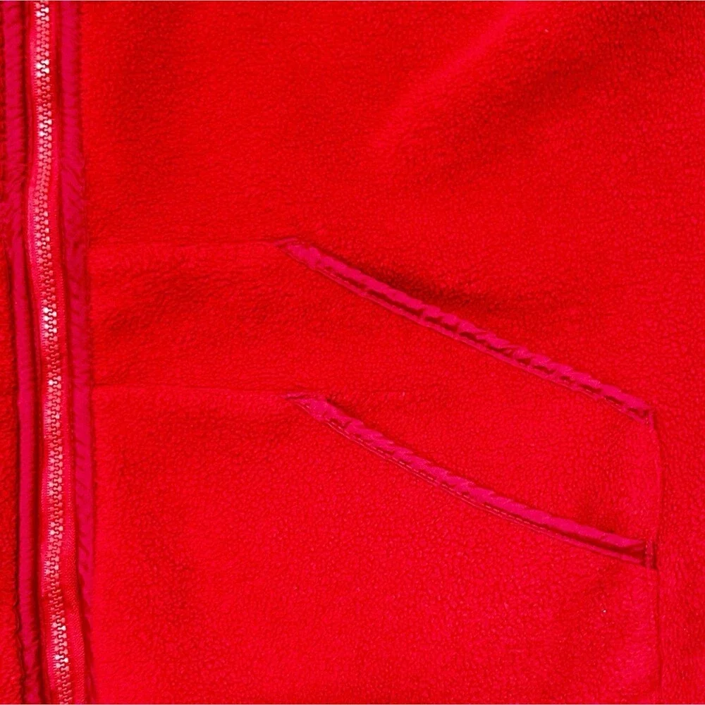 OLE MISS Vest Vintage 90’s Crable  Fleece Hooded Unisex College Collegiate EUC